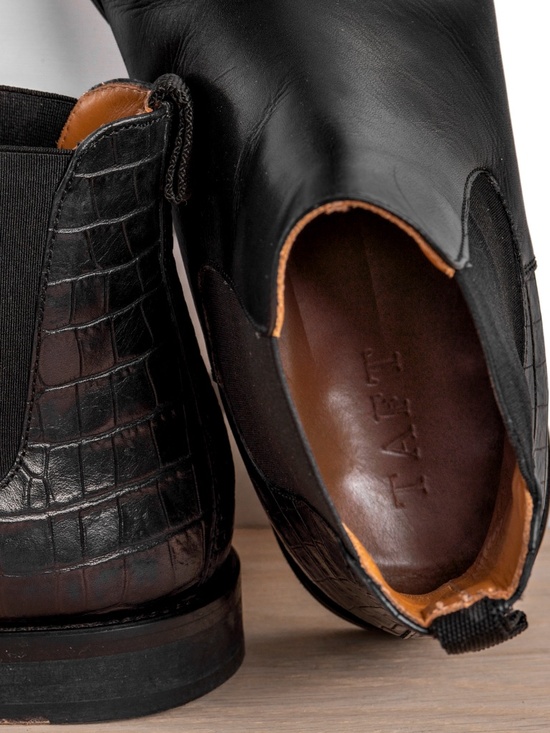 TAFT Hiro Chelsea Boot Midnight Leather Size 10 main image 12